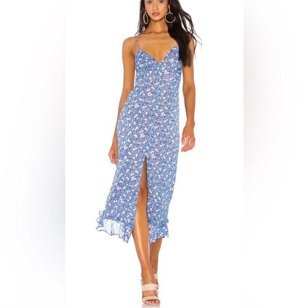 Quincy midi dress by MAJORELLE